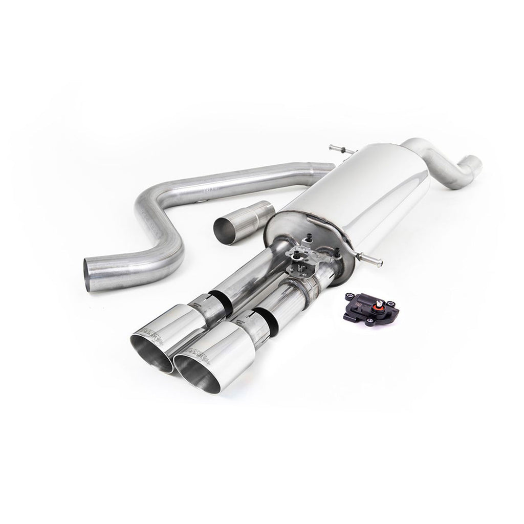 GPF-BACK VALVED EXHAUST | EC-APPROVED | FIESTA MK8 ST