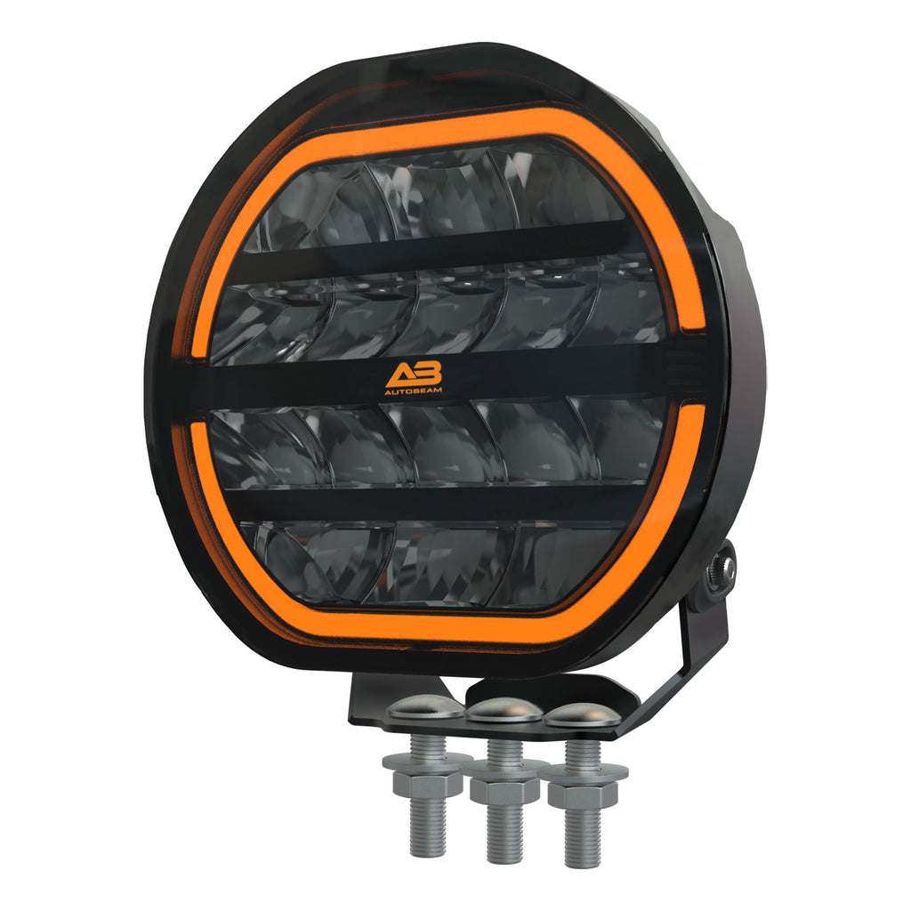 LED Work light | DRL + Quad-row | 9"