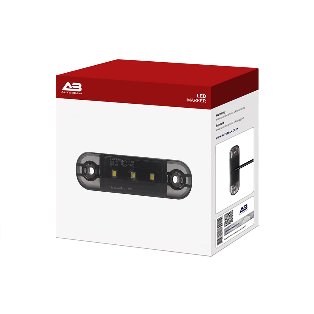 LED Marker | Surface mount | Smoked