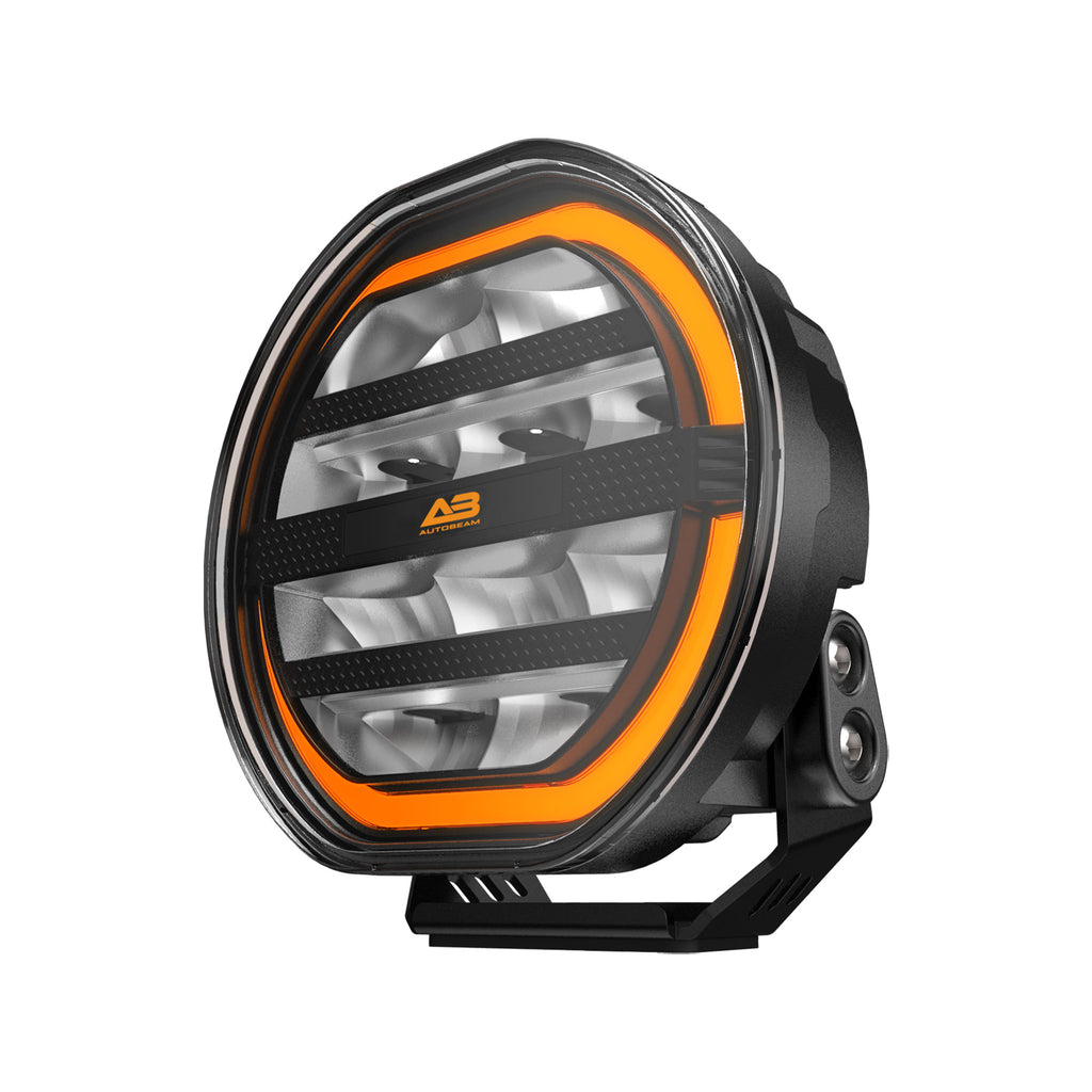 LED Work light | DRL + Quad-row | 7"