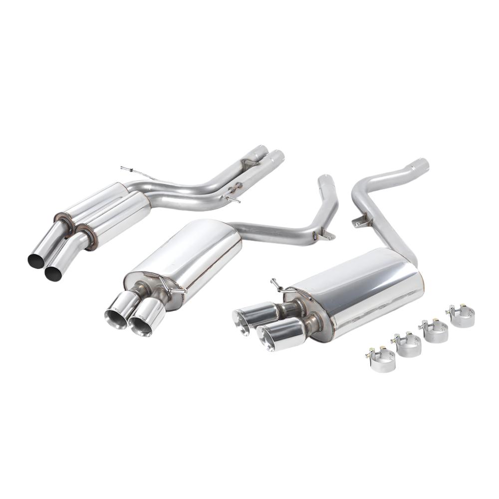 Audi S5 4.2 V8 B8 Coupe (Manual Only) 2007-2011 Cat-back Exhaust - Resonated Audi S5 4.2 V8 B8 Coupe (Manual Only) 2007-2011 Cat-back Exhaust - Resonated