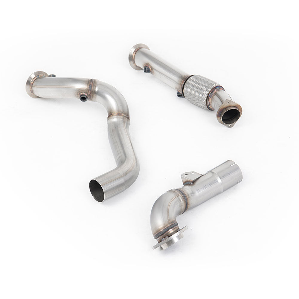 BMW 3 Series G80/G81 M3 & M3 Competition S58 3.0 Turbo (OPF/GPF Only) 2020-2024 Large-bore Downpipe and De-cat Exhaust BMW 3 Series G80/G81 M3 & M3 Competition S58 3.0 Turbo (OPF/GPF Only) 2020-2024 Large-bore Downpipe and De-cat Exhaust