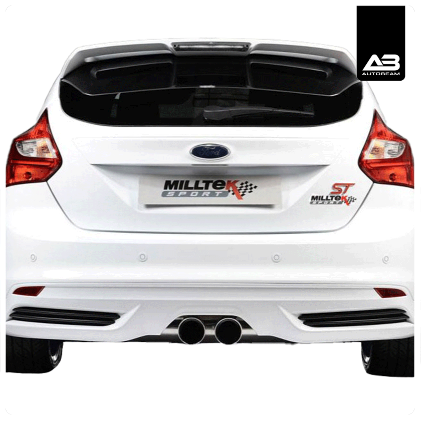 CAT-BACK EXHAUST | RESONATED | FOCUS MK3 ST