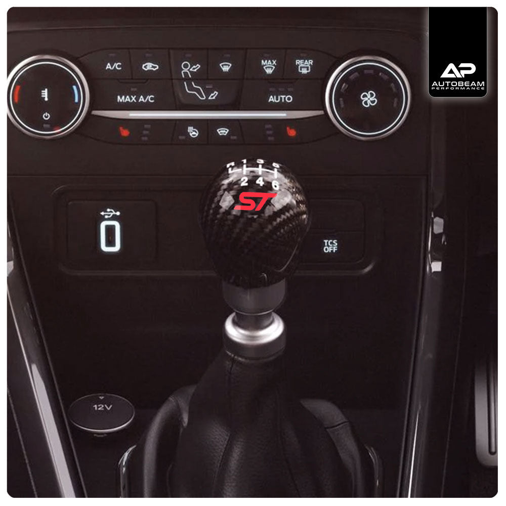 CARBON FIBRE GEAR SHIFT KNOB | ST LOGO