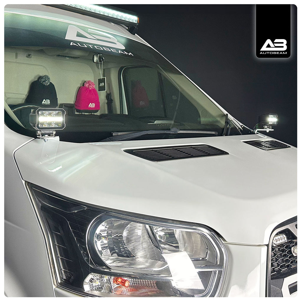 LED Work light | DRL + Dual-row | 4"