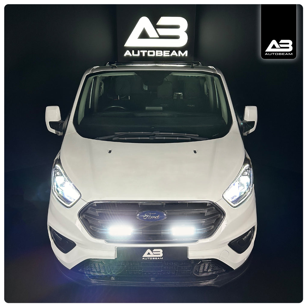 Grille Combination Kit | Dual row | Transit Custom Facelift