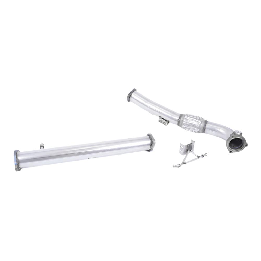 Ford Focus MK2 RS 2.5T 305PS 2009-2010 Large-bore Downpipe and De-cat Exhaust Ford Focus MK2 RS 2.5T 305PS 2009-2010 Large-bore Downpipe and De-cat Exhaust
