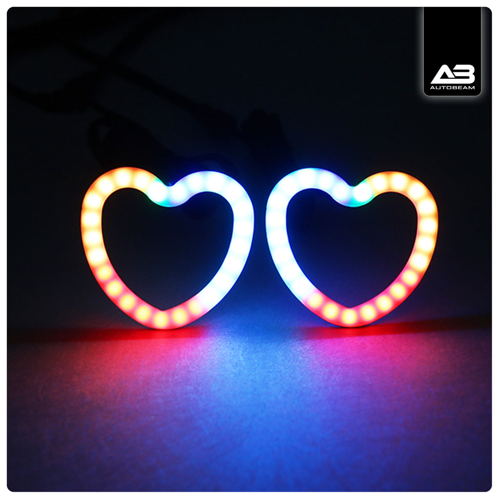 LED Ambient Ring | Heart Shape Halo