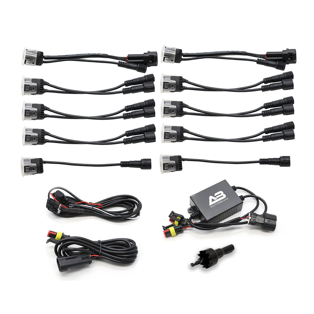 LED DRL bumper kit | Recess mount