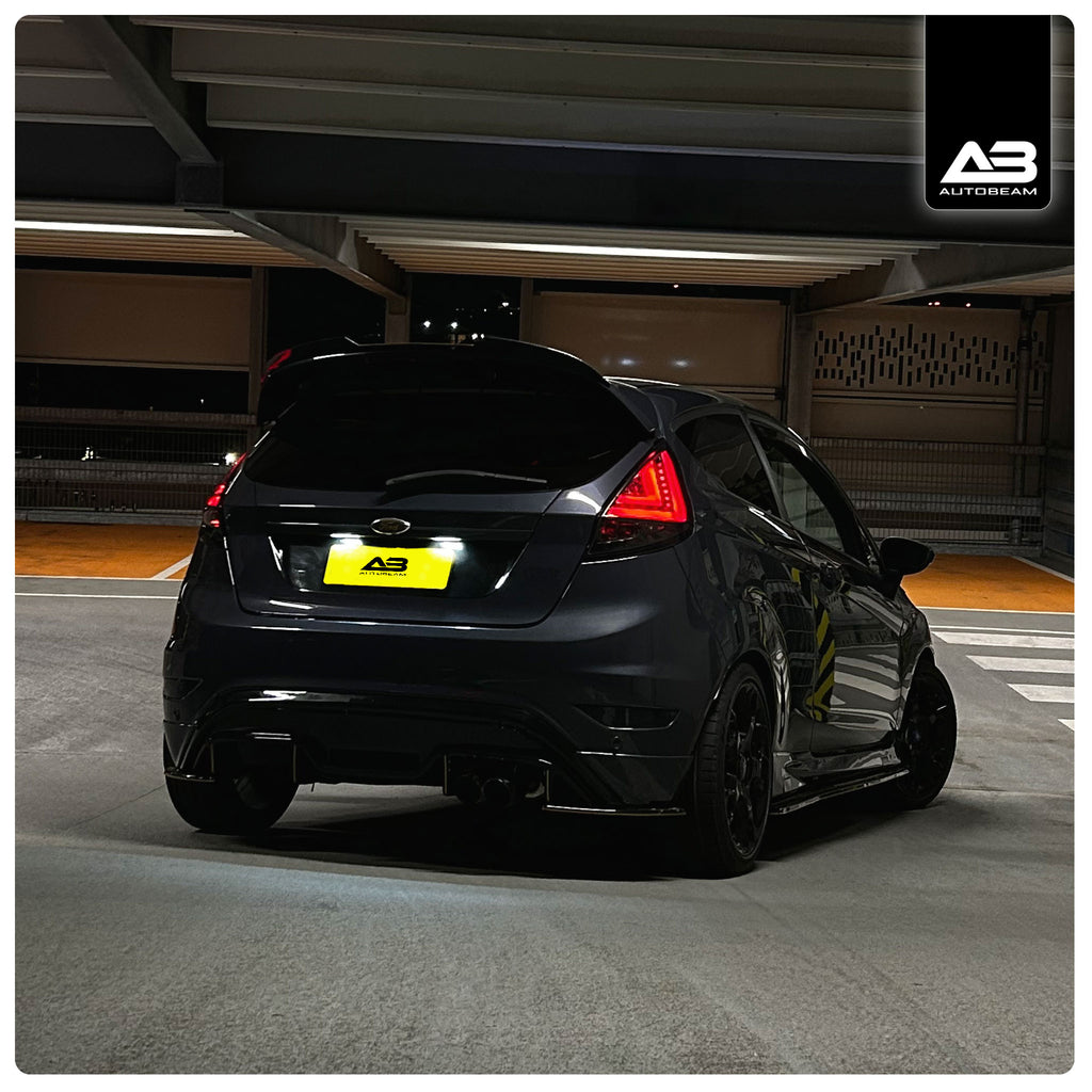 LED Number Plate Panel Unit | Ford Fiesta MK7