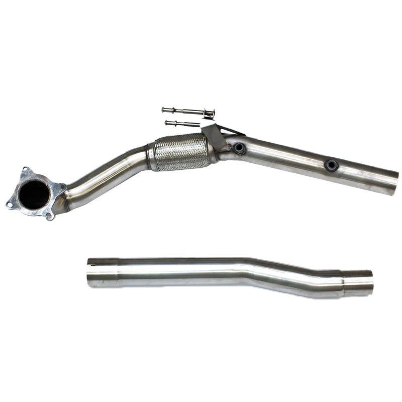 Audi A3 2.0 TFSI Quattro 5 door SportBack 2004-2012 Large-bore Downpipe and De-cat Exhaust Audi A3 2.0 TFSI Quattro 5 door SportBack 2004-2012 Large-bore Downpipe and De-cat Exhaust