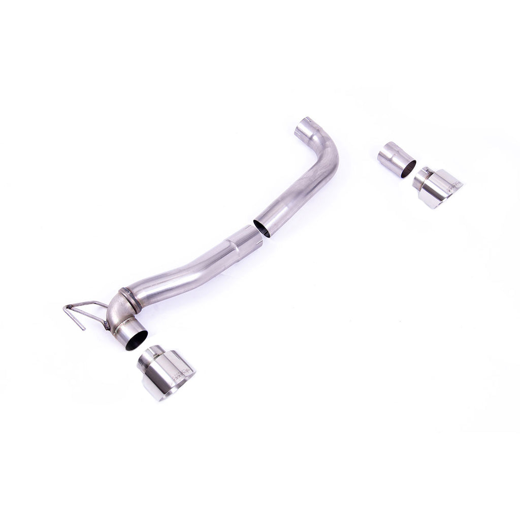 MAXTON DESIGNS DUAL OUTLET  | FOR EXISTING MILLTEK GPF BACK ONLY | FIESTA MK8 ST 1.5 2018-2020