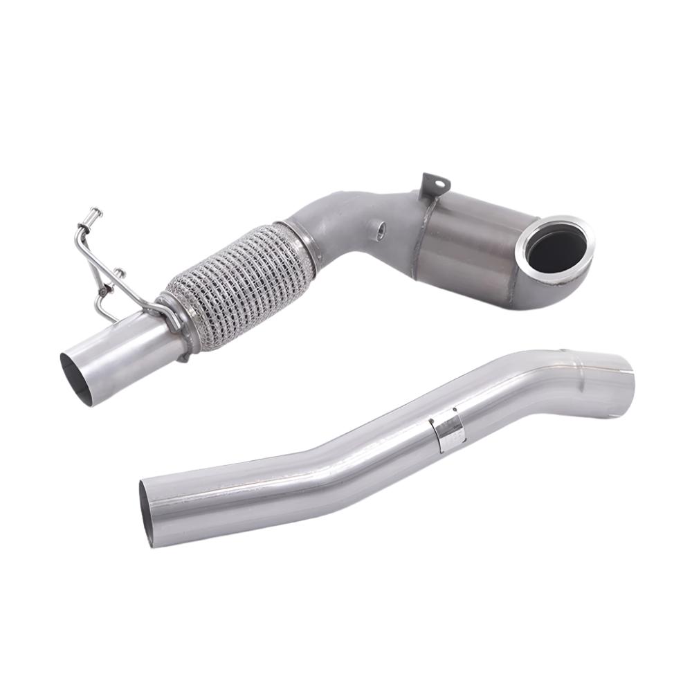 Seat Leon Cupra 300 2.0 TSI (Non-OPF/GPF Models) 2018-2019 Large-bore Downpipe and De-cat Exhaust - Fits OE System Seat Leon Cupra 300 2.0 TSI (Non-OPF/GPF Models) 2018-2019 Large-bore Downpipe and De-cat Exhaust - Fits OE System