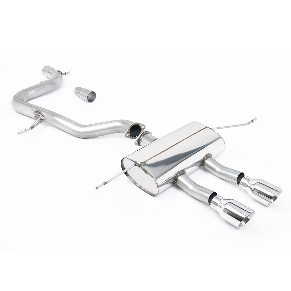 Seat Leon Cupra R 2.0 TSI 265PS 2010-2012 Cat-back Exhaust - Resonated Seat Leon Cupra R 2.0 TSI 265PS 2010-2012 Cat-back Exhaust - Resonated