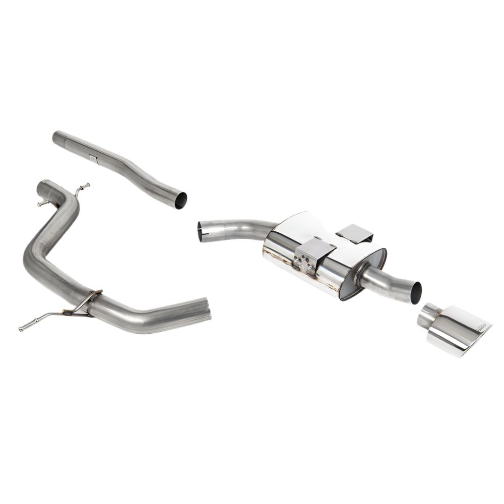 Seat Leon FR 2.0 TDi 170PS DPF 2005-2013 Cat-back Exhaust - Cupra K1 Style Seat Leon FR 2.0 TDi 170PS DPF 2005-2013 Cat-back Exhaust - Cupra K1 Style