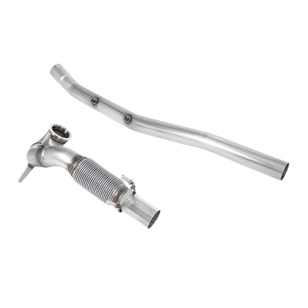 Seat Leon ST Cupra 300 (4x4) Estate / Station Wagon / Combi (OPF/GPF Equipped Only) 2019-2020 Large-bore Downpipe and De-cat Exhaust - Fits OE System Seat Leon ST Cupra 300 (4x4) Estate / Station Wagon / Combi (OPF/GPF Equipped Only) 2019-2020 Large-bore Downpipe and De-cat Exhaust - Fits OE System