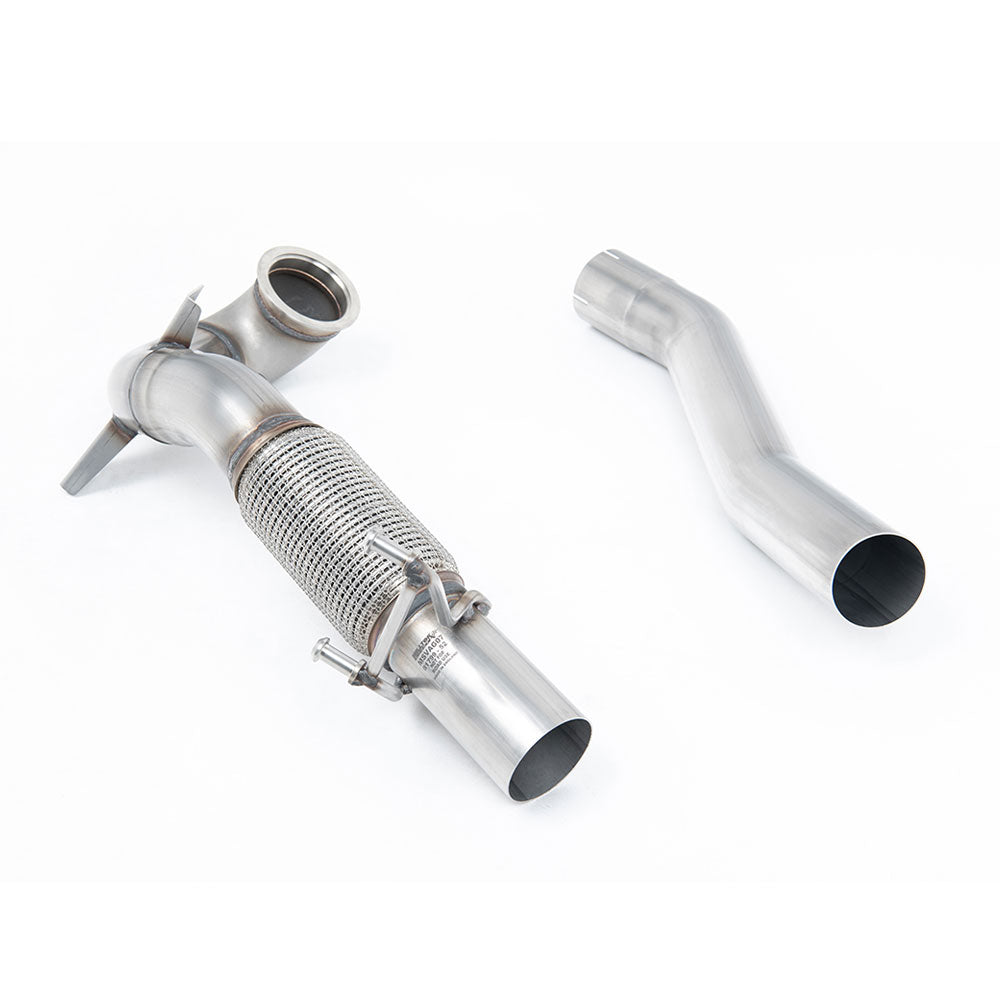 Seat Leon Cupra 280 & 290 2.0 TSI (Non OPF/GPF Models) 2014-2017 Large-bore Downpipe and De-cat Exhaust - Fits Milltek System Seat Leon Cupra 280 & 290 2.0 TSI (Non OPF/GPF Models) 2014-2017 Large-bore Downpipe and De-cat Exhaust - Fits Milltek System
