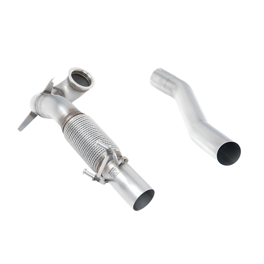 Volkswagen Golf MK7 GTi (including GTi Performance Pack, Clubsport & Clubsport S models) 2013-2016 Large-bore Downpipe and De-cat Exhaust - Fits with OE System Volkswagen Golf MK7 GTi (including GTi Performance Pack, Clubsport & Clubsport S models) 2013-2016 Large-bore Downpipe and De-cat Exhaust - Fits with OE System