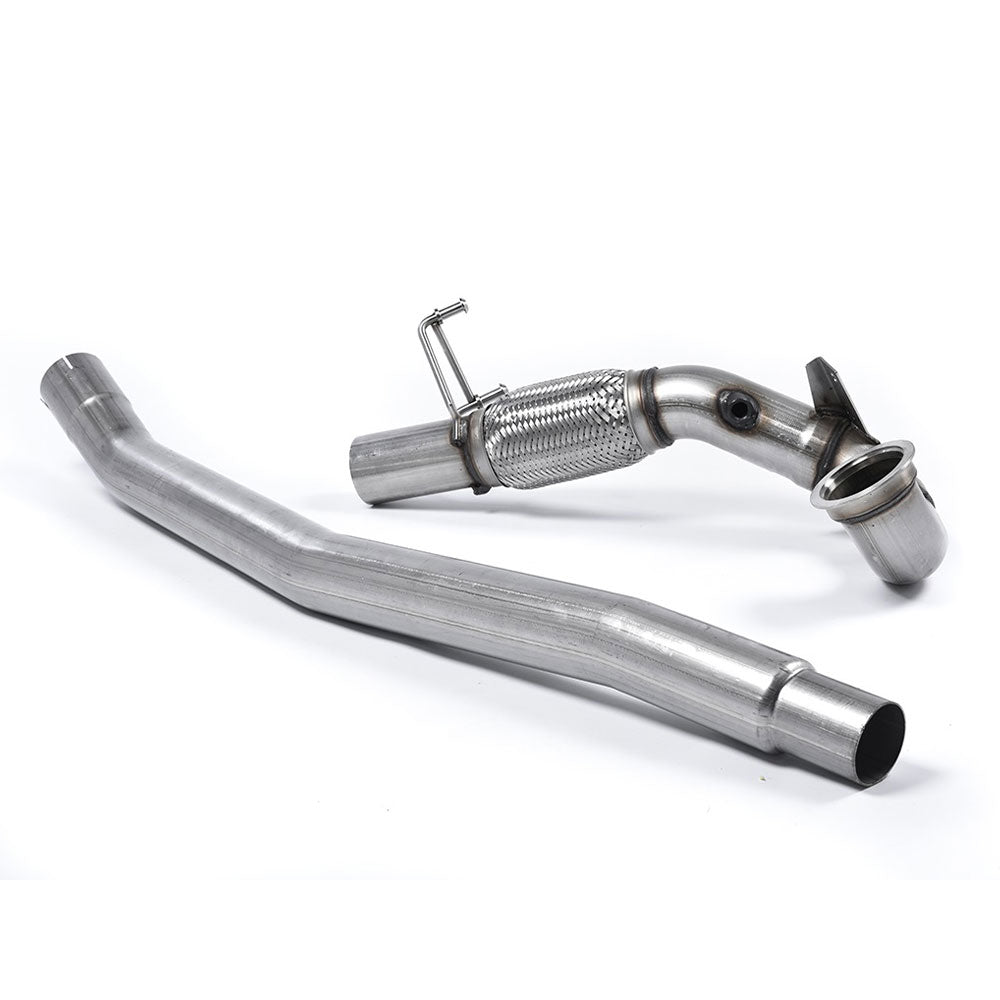 Volkswagen Golf MK7 GTi (including GTi Performance Pack, Clubsport & Clubsport S models) 2013-2016 Large-bore Downpipe and De-cat Exhaust - Fits with OE System Volkswagen Golf MK7 GTi (including GTi Performance Pack, Clubsport & Clubsport S models) 2013-2016 Large-bore Downpipe and De-cat Exhaust - Fits with OE System