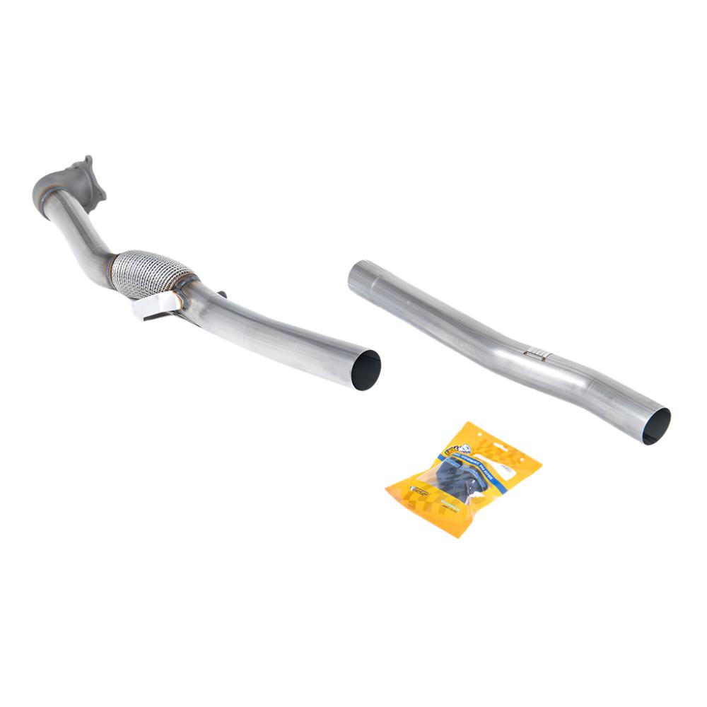 Volkswagen Golf Mk6 R 2.0 TFSI 270PS 2009-2013 Large-bore Downpipe and De-cat Exhaust - Fits with 3 Volkswagen Golf Mk6 R 2.0 TFSI 270PS 2009-2013 Large-bore Downpipe and De-cat Exhaust - Fits with 3