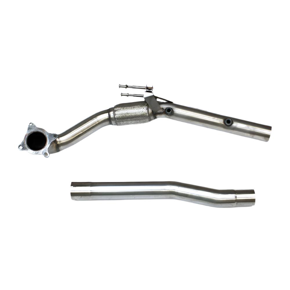 Volkswagen Golf Mk5 GTi 2.0T FSI 2004-2009 Large-bore Downpipe and De-cat Exhaust - Fits with 2.75 Volkswagen Golf Mk5 GTi 2.0T FSI 2004-2009 Large-bore Downpipe and De-cat Exhaust - Fits with 2.75