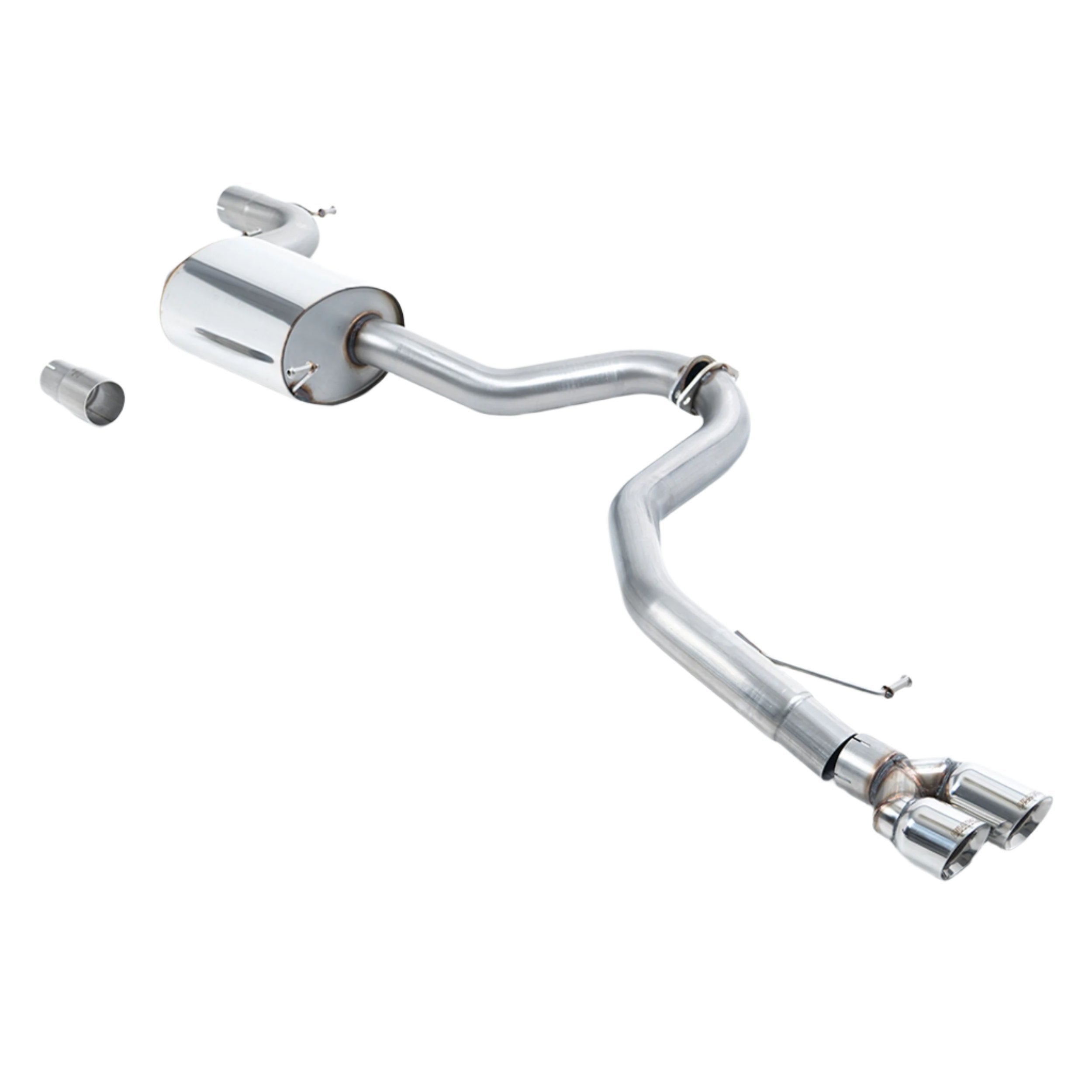 Volkswagen Jetta Mk6 GLI 2.0 TSI 2011-2014 Cat-back Exhaust - Polished Tips