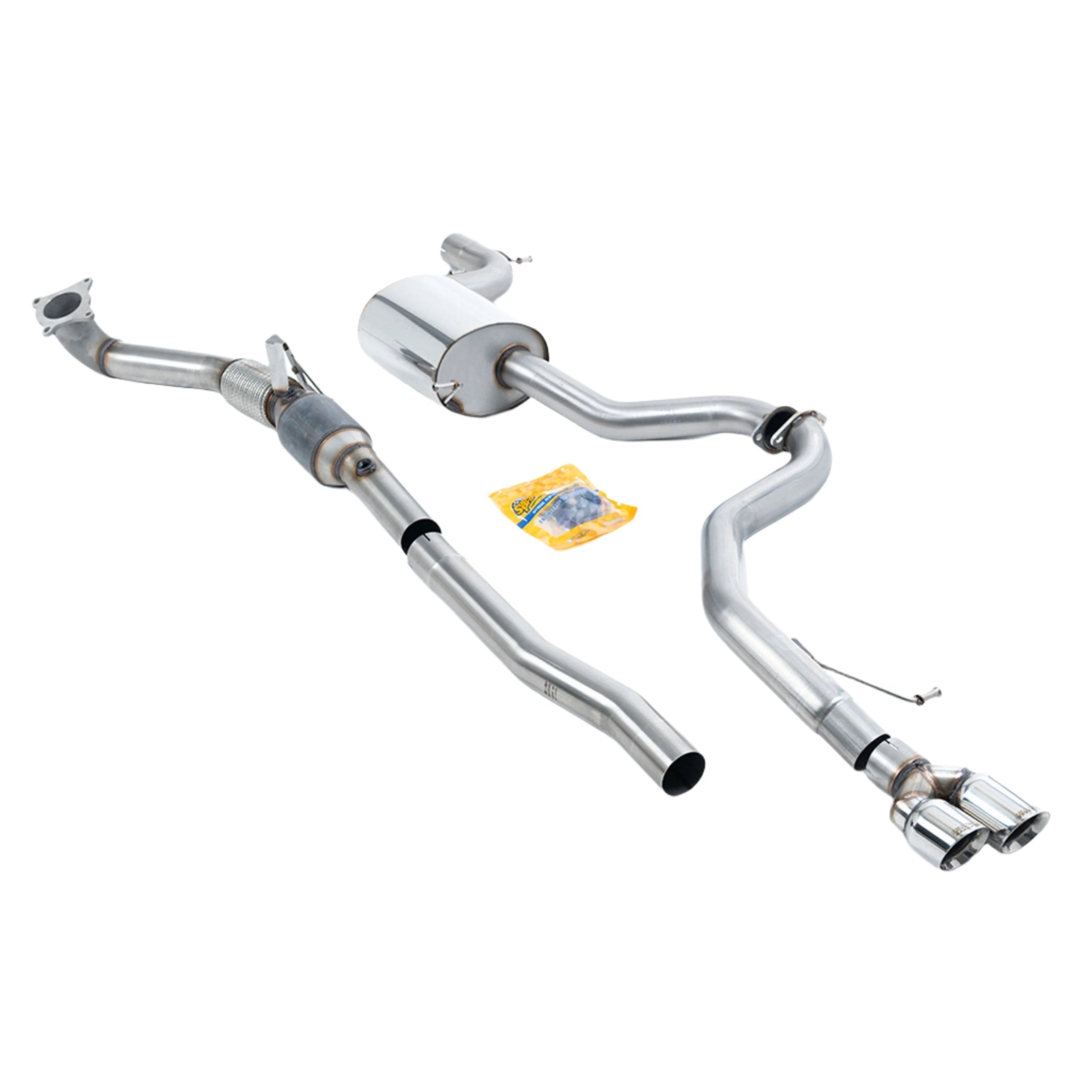 Volkswagen Jetta Mk6 GLI 2.0 TSI 2011-2014 Cat-back Exhaust - Polished Tips