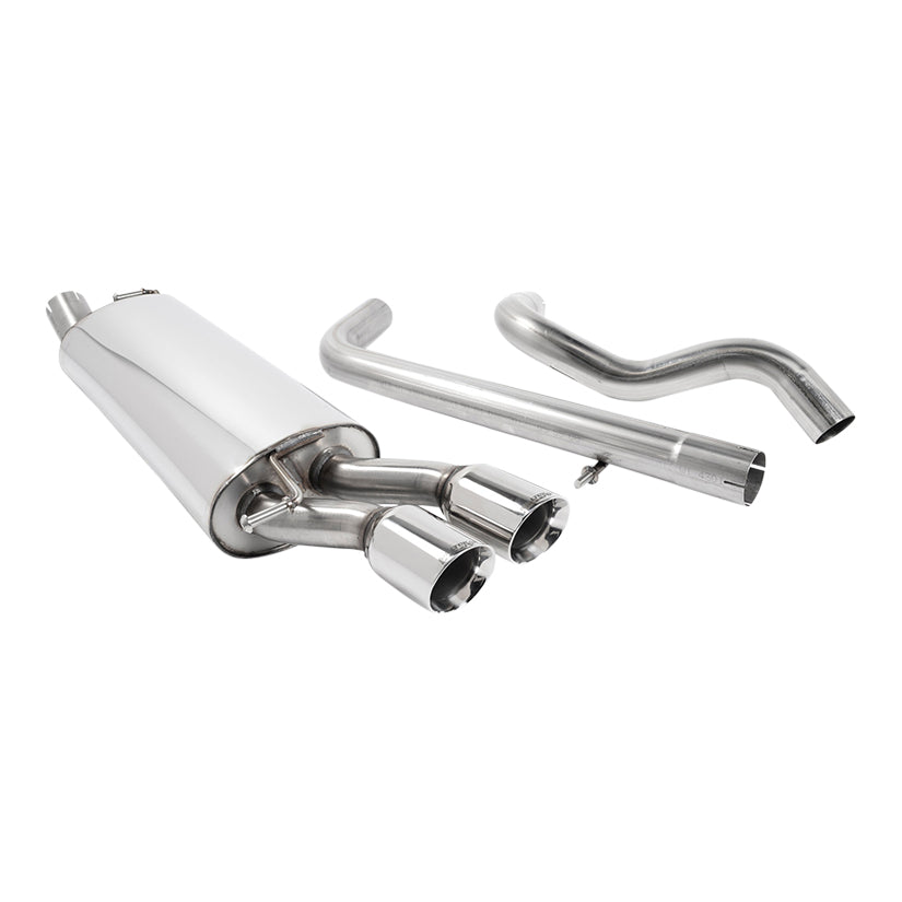 Volkswagen Golf Mk4 GTI 1.8T 1998-2004 Cat-back Exhaust - Non-Resonated (requires 4-motion rear valance) Volkswagen Golf Mk4 GTI 1.8T 1998-2004 Cat-back Exhaust - Non-Resonated (requires 4-motion rear valance)