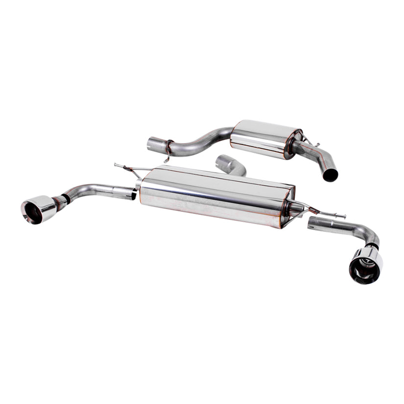 Volkswagen Golf Mk6 GTi 2.0 TSI 210PS 2009-2013 Cat-back Exhaust - Resonated Polished Tips Volkswagen Golf Mk6 GTi 2.0 TSI 210PS 2009-2013 Cat-back Exhaust - Resonated Polished Tips