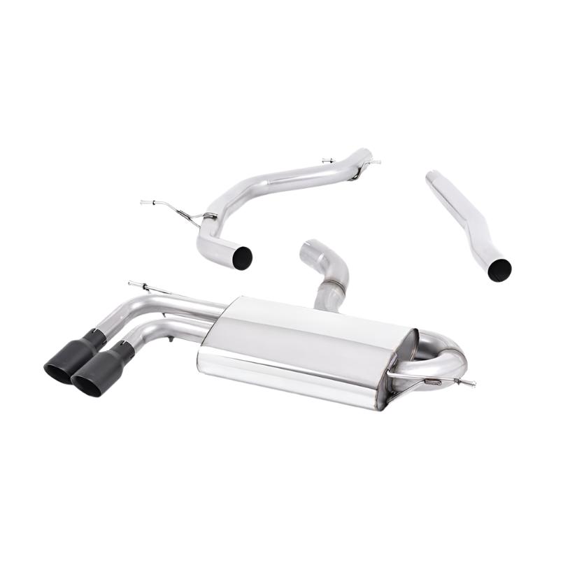 Volkswagen Golf Mk6 GTD 2.0 TDI 170PS 2009-2013 Particulate Filter-back Exhaust - Cerakote Black Tips Volkswagen Golf Mk6 GTD 2.0 TDI 170PS 2009-2013 Particulate Filter-back Exhaust - Cerakote Black Tips