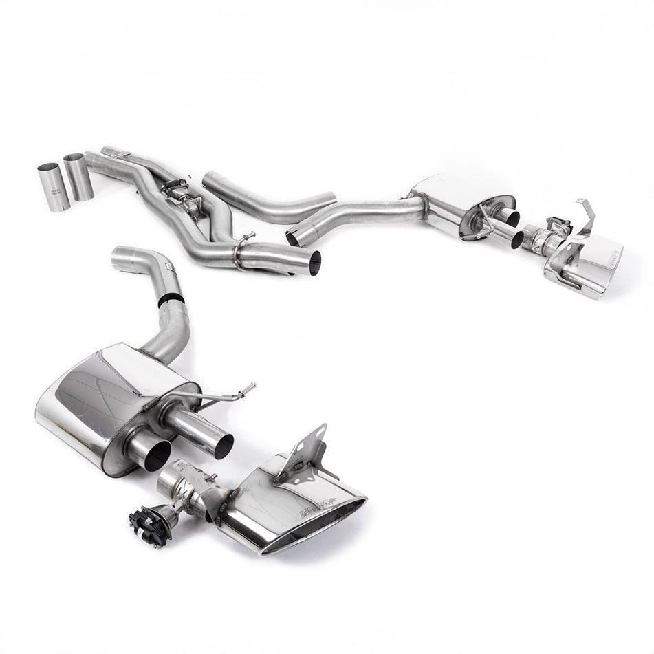 Audi RS7 C8 4.0 V8 bi-turbo (Non OPF/GPF US/ROW Models) 2019-2023 Cat-back Exhaust