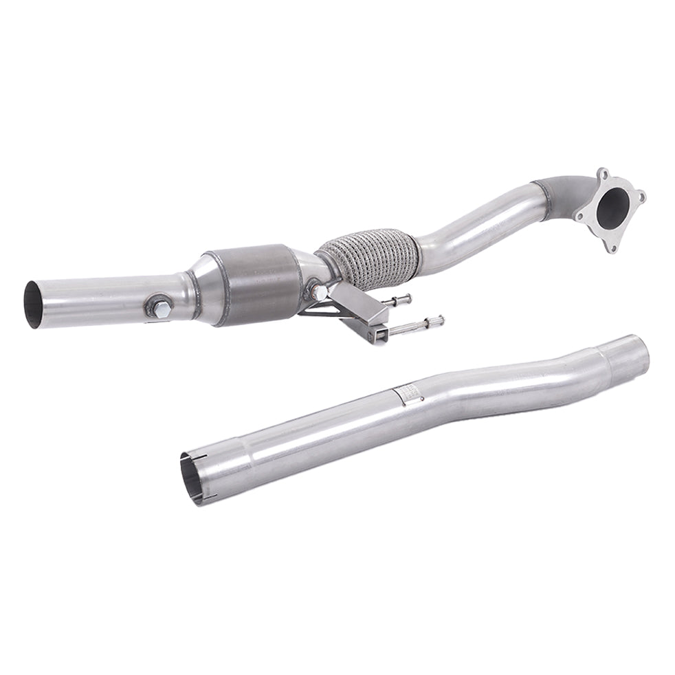 Audi S3 2.0 T quattro Sportback 8P 2007-2012 Cast Downpipe with HJS High Flow Sports Cat Exhaust