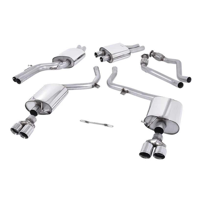 Audi S5 3.0 TFSI B8 Coupe & Cabriolet (S tronic) 2009-2011 Cat-back Exhaust