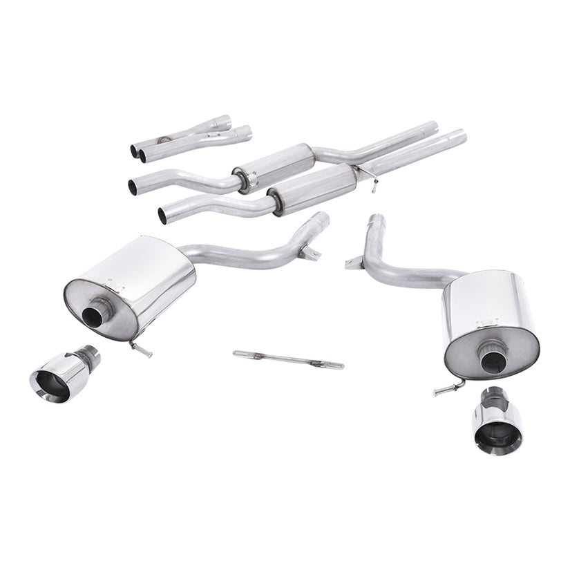 Audi A4 3.0 V6 B6 quattro Saloon Avant & Cabriolet 2001-2005 Cat-back Exhaust Audi A4 3.0 V6 B6 quattro Saloon Avant & Cabriolet 2001-2005 Cat-back Exhaust