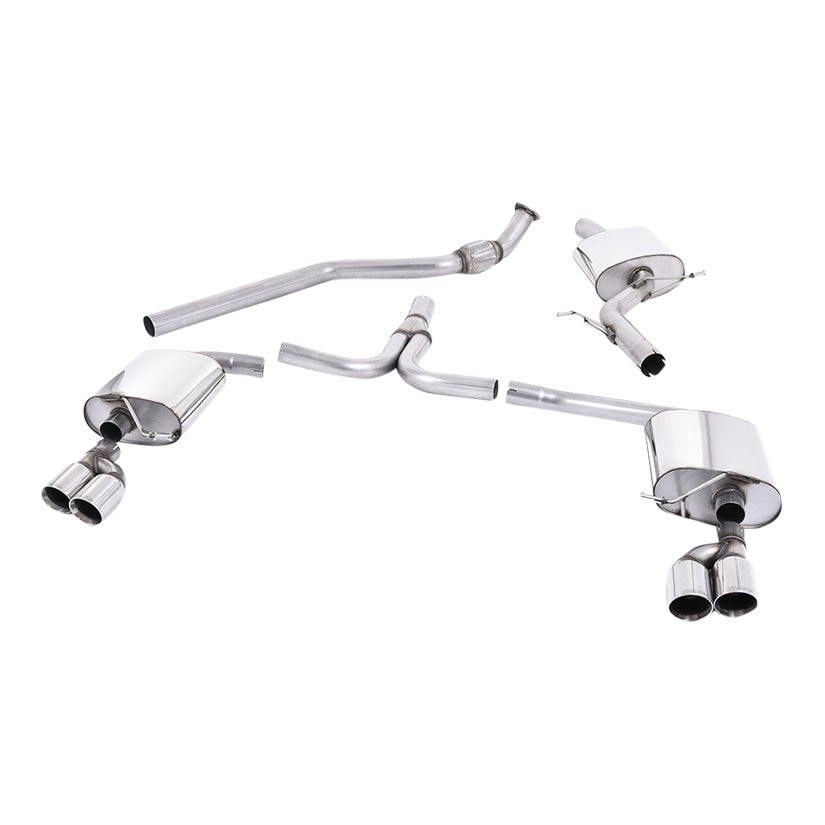 Audi A5 Sportback 2.0 TFSI 2WD and Quattro Multitronic / S Tronic 2009-2012 Cat-back Exhaust Audi A5 Sportback 2.0 TFSI 2WD and Quattro Multitronic / S Tronic 2009-2012 Cat-back Exhaust