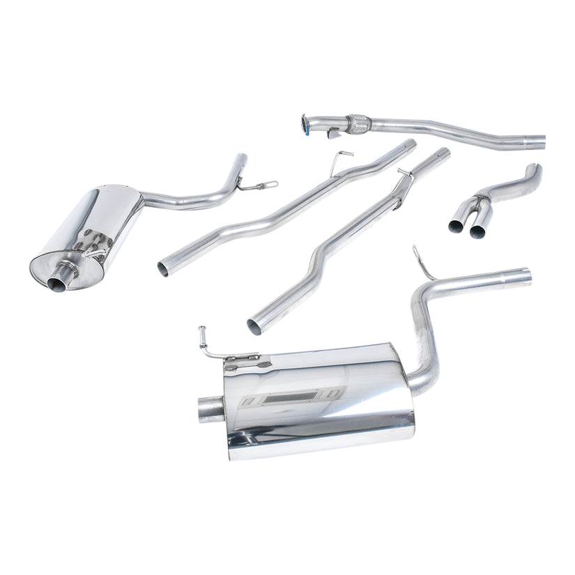 Audi A4 1.8T B6 Quattro Saloon - Avant 190BHP (6 speed) 2003-2005 Cat-back Exhaust