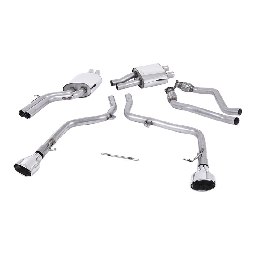 Audi S5 3.0 TFSI B8 Coupe & Cabriolet (S tronic) 2009-2011 Cat-back Exhaust