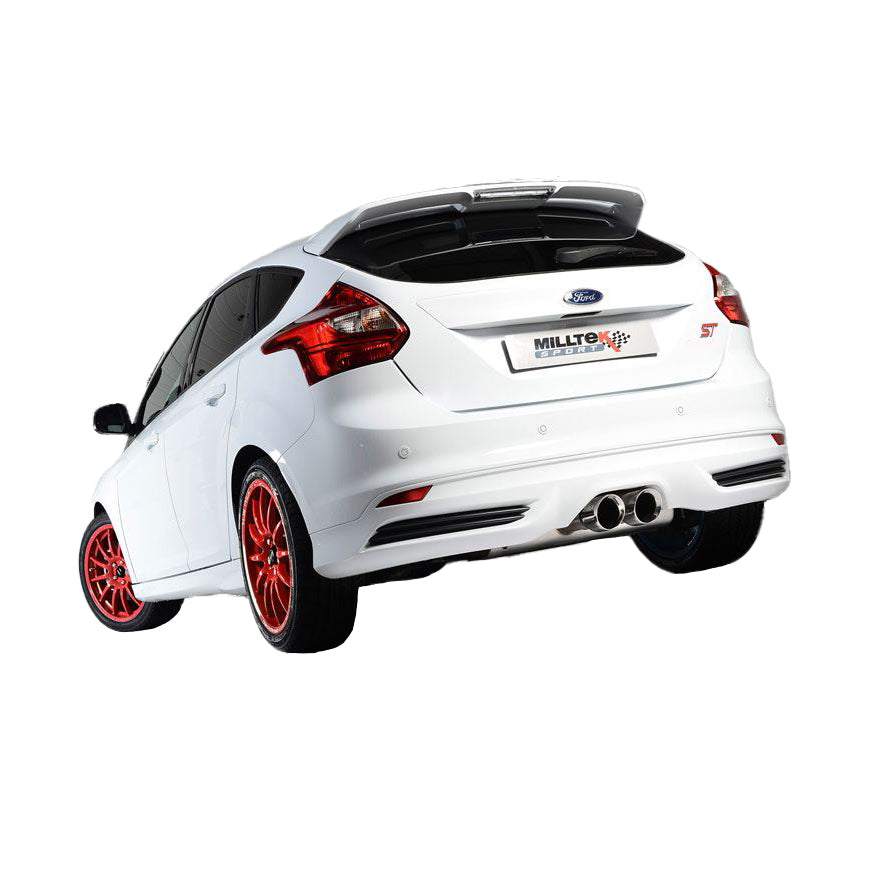 CAT-BACK EXHAUST | RESONATED | FOCUS MK3 ST