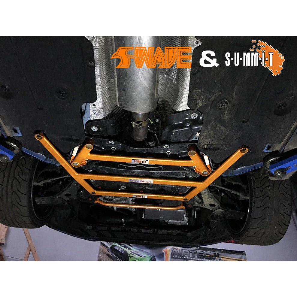 FRONT LOWER 3 POINT BACK REINFORCEMENT SIDE PLATE | FOCUS MK3 RS