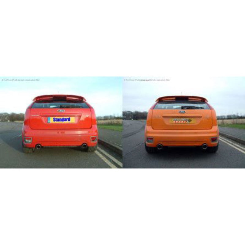 CAT-BACK RESONATED EXHAUST SYSTEM | FOCUS MK2 ST225