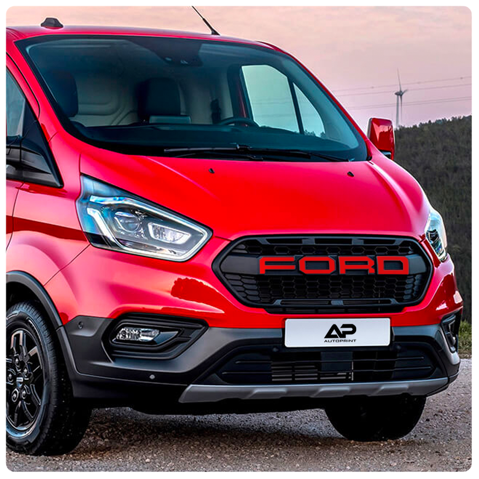 Ford Custom Grille Logo | 4D