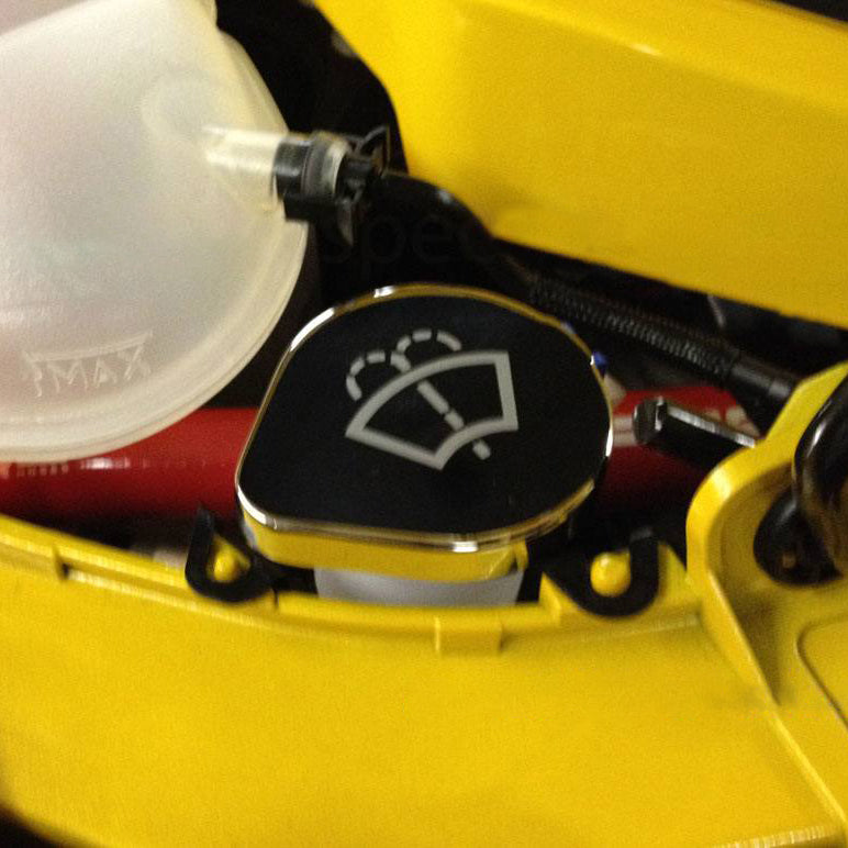 STAINLESS STEEL WASHER CAP COVER LOGO | MK3 FOCUS