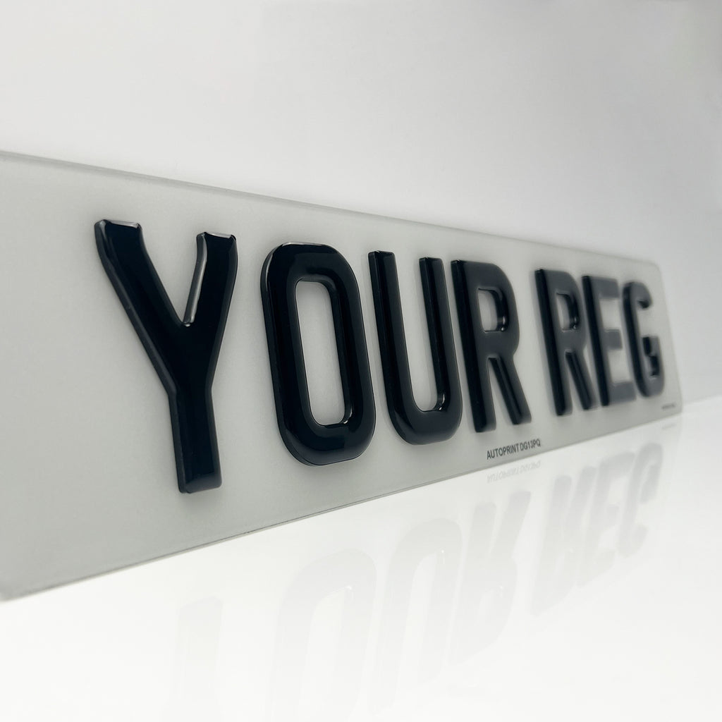 4D + 3D Gel | Registration Plate