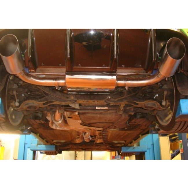 CAT BACK EXHAUST | NON-RESONATED | FOCUS MK2 RS
