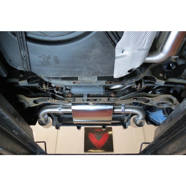 CAT-BACK EXHAUST | RESONATED | FOCUS MK2 RS