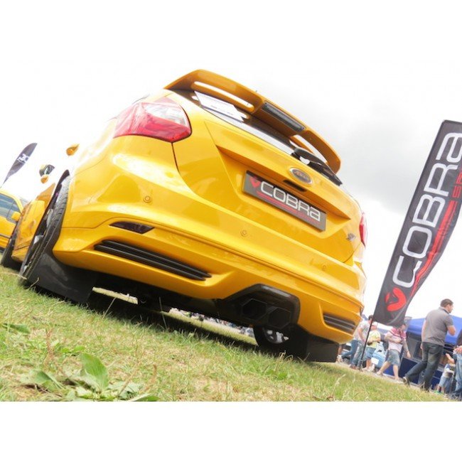 CAT-BACK EXHAUST | RESONATED | FOCUS MK3 ST