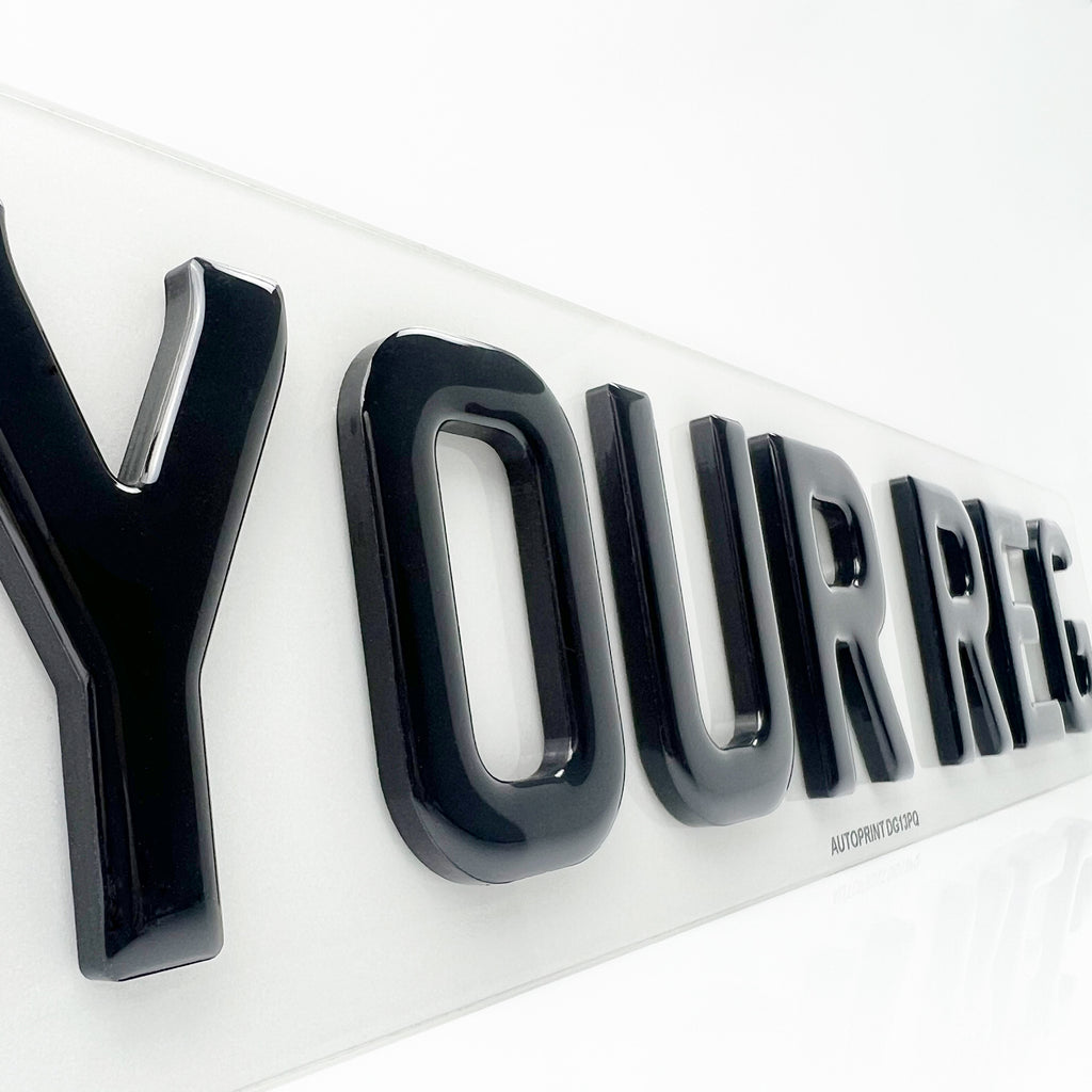 4D + 3D Gel | Registration Plate