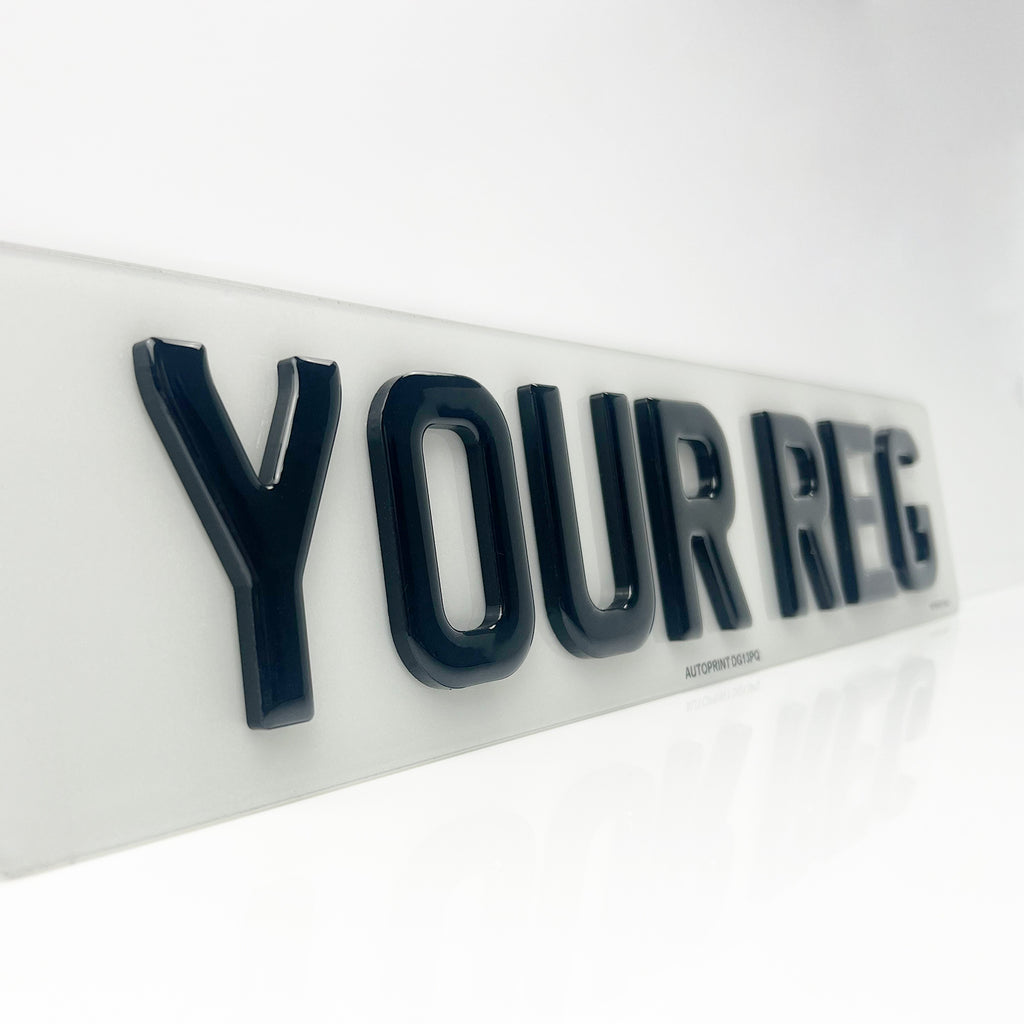 4D + 3D Gel | Registration Plate