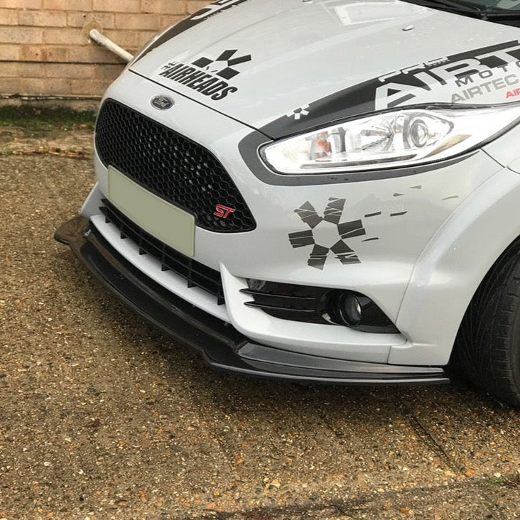 DOUBLE LIP FRONT SPLITTER  | FIESTA MK7.5 ST