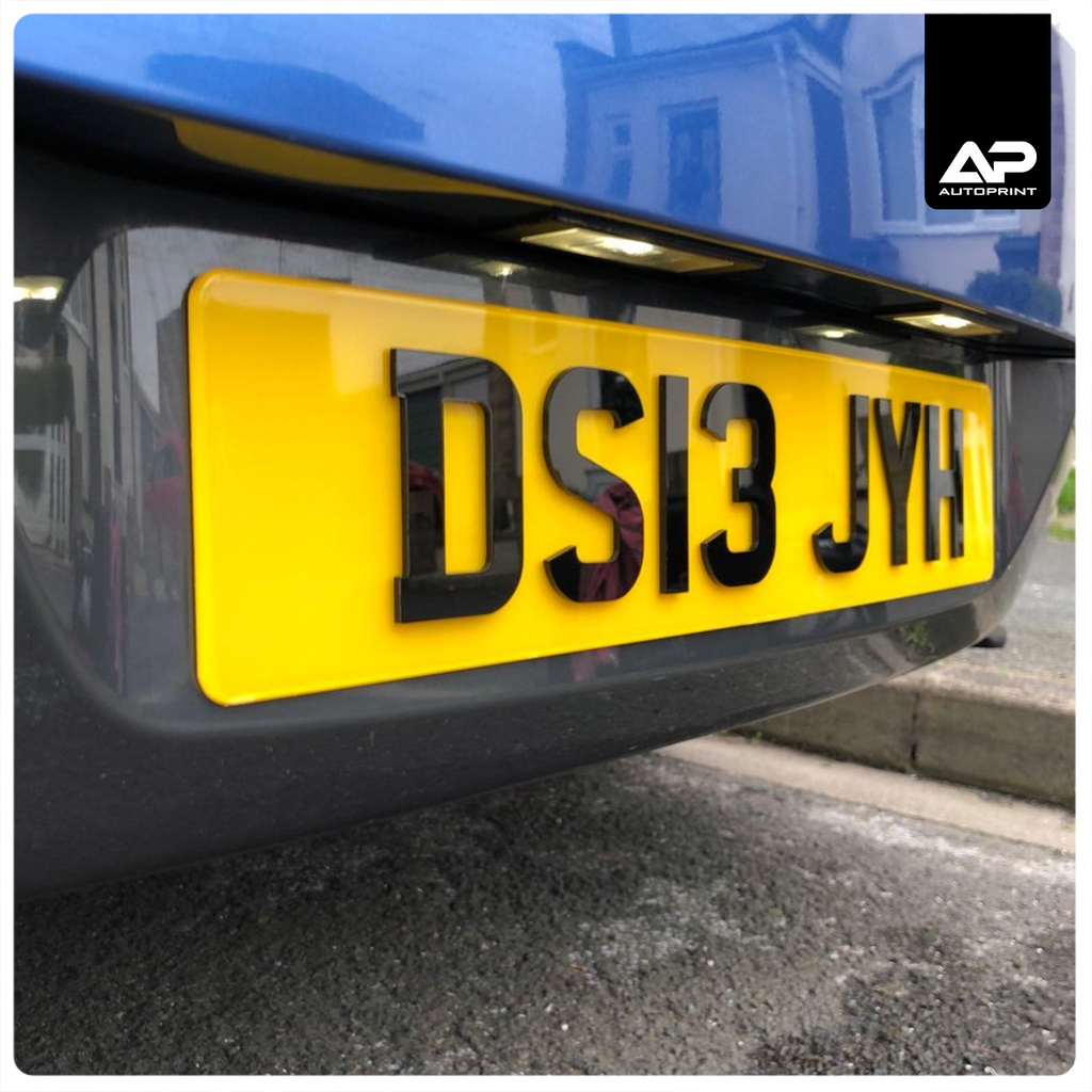 4D | Registration Plate